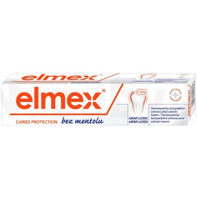Elmex zubná pasta bez mentolu 75ml