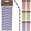 Slamky papierové 35 ks ohybné PAPER STRAW