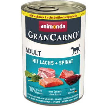 Animonda Gran Carno Adult Losos & Špenát 400 g