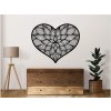 Karls DESIGN Drevený obraz na stenu - Srdce 4 - 60cm