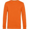 B&C | Inspire Crew Neck, Pánska mikina, oranžová pure, S