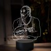 Beling 3D lampa, Kawhi Leonard, 16 farebná QX29