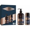 Gillette King C. Gillette King C. Face & Stubble Moisturizer hydratačný krém na tvár a fúzy pre mužov 100 ml + Gillette King C. Beard & Face Wash šampón na bradu 350 ml