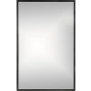Zrkadlo do kúpeľne 65x100 cm čierne