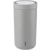 Termo hrnček TO GO CLICK STEEL » 0,2 l | mat light grey