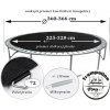 Linder Exclusiv skákacia plocha k trampolínam 366 cm 72 ok