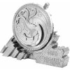 Metal Earth Luxusná oceľová stavebnica Game of Thrones - Targaryen Sigil (502986)