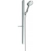 Hansgrohe Raindance Select S - Sprchová sada 120 3jet so sprchovou tyčou 90 cm a miskou na mydlo, chróm 27648000
