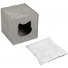 Plstená kukaňa pre mačky vhodná do policových dielov - d 33 x š 33 x v 33 cm
