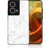 VSETKONAMOBIL 93737 MY ART Ochranný kryt pre Motorola Moto G85 5G WHITE MARBLE (144)