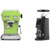 Ascaso Dream ONE, Fresh Pistachio + Eureka Atom W 65 Casa, black