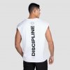 GymBeam tielko Discipline White