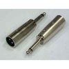 Redukcia Jack 6,3 - XLR zástrč.