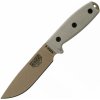 ESEE-4P Dark Earth Blade, MOLLE Back ESEE-4P-MB-DE