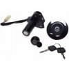 Yamaha YBR 125 2005+ Spínač Zapaľovania korok zámky komplet 4 káble