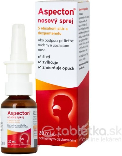 Aspecton nosový sprej 20 ml