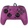 PDP Wired Controller Faceoff Deluxe+ Audio for Nintendo Switch, Camo Purple [500-134-EU-CM05]