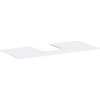 Hansgrohe Xevolos E doska 500/480 a 600/480 118,4 x 55 x 1 cm matná biela 54210700