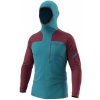 bunda DYNAFIT Speed Polartec Hooded JKT M, M + burgundy