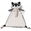 BabyOno mazlík přítulníček s príveskom na cumlík Racoon Rocky Mýval čierno biely