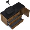 Lotosan LN8913 VERSE skrinka pod dosku 120 cm, ľavá 120 x 54 x 45,6 cm orech americký