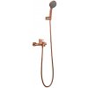 Imex ROMA sprchová batéria + sprchový set kartáčované ružové zlato BDR001-5ORC