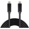 PremiumCord ku31cg05bk USB-C, ( USB 3.1 generation 2, 3A, 10Gbit/s ), 0,5m, černý