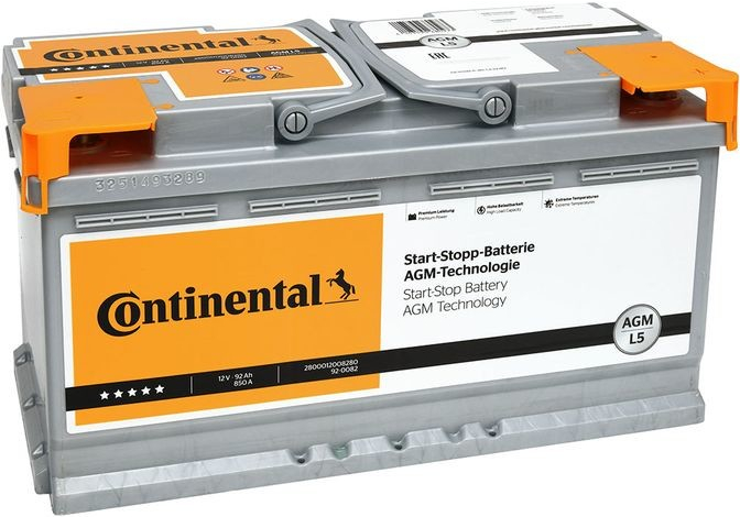 Continental 12V 92Ah 850A CNT2800012008280