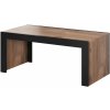 Cama MILA 120 x 60 x 50 cm dub wotan čierna