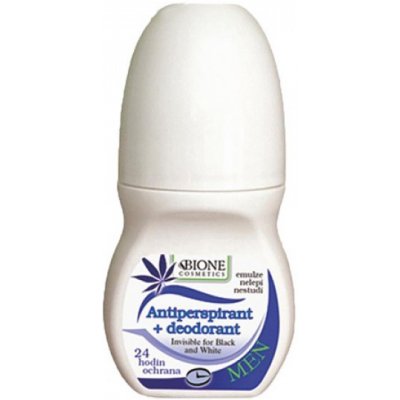 Bione Cosmetics Antiperspirant + deodorant Roll-on Pánsky modrý (Antiperspirant + deodorant)