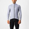 Castelli Squadra Stretch jacket strieborná šedá