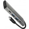 AXAGON HMC-5G2, USB 3.2 Gen 2 10 Gb/s hub, porty 2x USB-A, 2x USB-C, HDMI, PD 60W, kabel USB-C 13cm Axagon