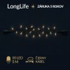 LongLife spojovateľná led svetelná reťaz vonkajšia - 50led - 5m teplá biela