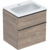 Geberit iCon umývadlo so skrinkou 60 cm orech 502.331.JR.1