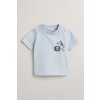 TRIČKO GANT G DOG PRINT T-SHIRT FRESH BLUE