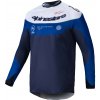 Dres PRO-DURA, ALPINESTARS (modrá/bílá, vel. L)