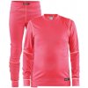 Set CRAFT Baselayer Junior ružová Veľkosť: 122