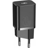 NONAME Baseus CCSUP-B01 Super Si Quick Nabíječka USB-C 20W Black