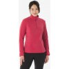 QUECHUA Dámska turistická mikina MH100 fleecová ružová XS