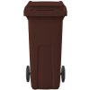 Contenur nádoba na odpadky 120 l PH HNEDÁ