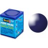 Farba Revell AQUA - 54 Modrá nočná lesklá (Night Blue Gloss RAL5022) 18ml