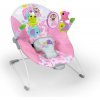 Bright Starts Lehátko vibračné Pink Paradise™ 0 m+ do 9 kg