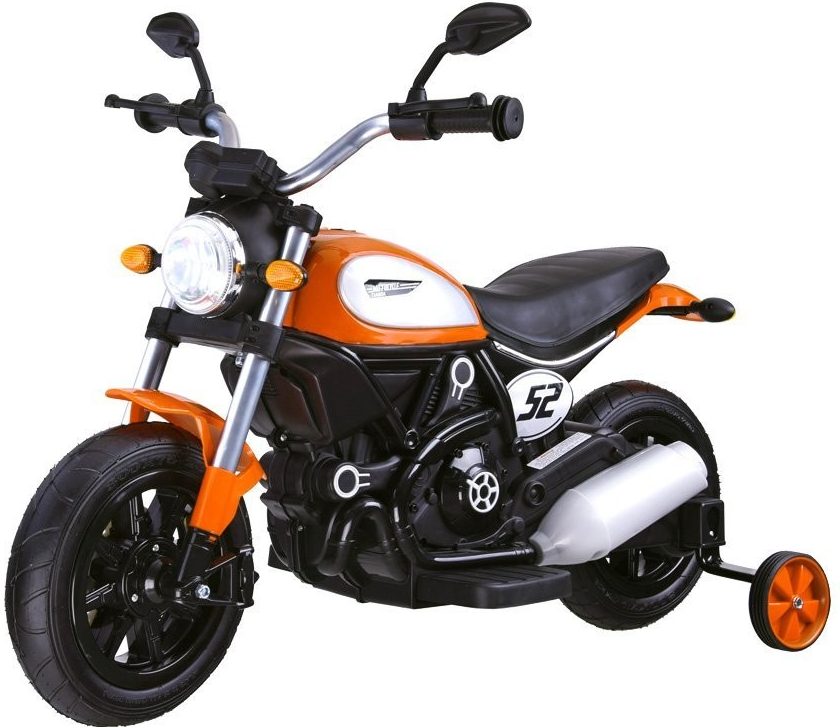 Mamido elektrická motorka Street Bob oranžová