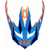 LS2 Helmets LS2 MX470 PEAK NIMBLE BLACK BLUE ORANGE