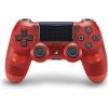 Sony DualShock 4 Translucent Red V2, nový tovar, v náhradnom obale