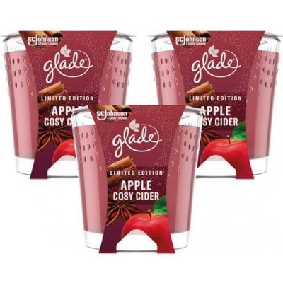 Glade by Brise Maxi Apple Cosy Cider 3 x 129 g