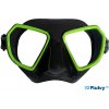 Freedivingová maska Salvimar Fluyd Noah Farba: čierno-zelená