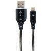 Gembird CC-USB2B-AMmBM-1M-BW USB 2.0 AM na MicroUSB (AM/BM), 1m, černo-bílý