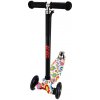 Enero Maxi Flowers Scooter bílá