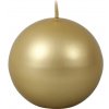 METALIK metalická lesklá d8cm zlatá